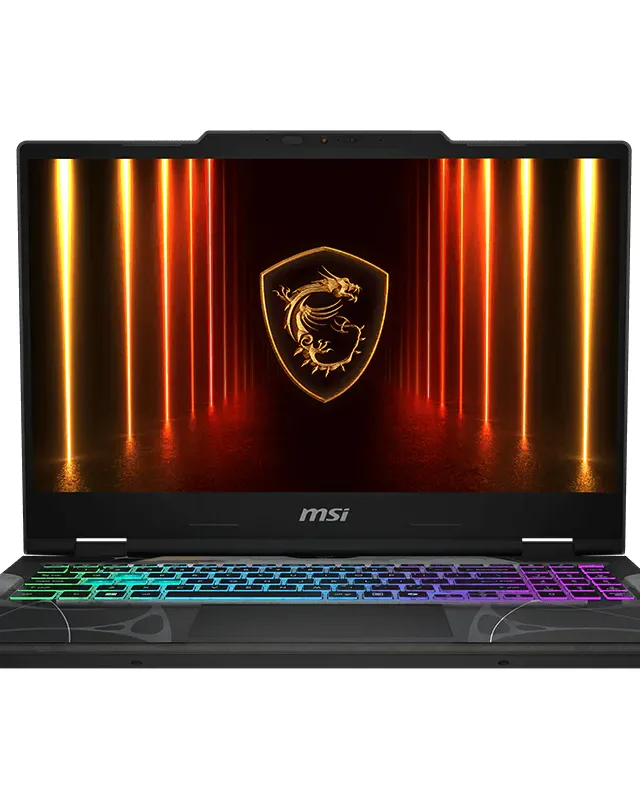 MSI Cyborg 15 B2RWFKG-038XPL Intel Core 7 240H Laptop 39.6 cm (15.6") Full HD 16 GB DDR5-SDRAM 512 GB SSD NVIDIA GeForce RTX 5060 Wi-Fi 6E (802.11ax) FreeDOS Black