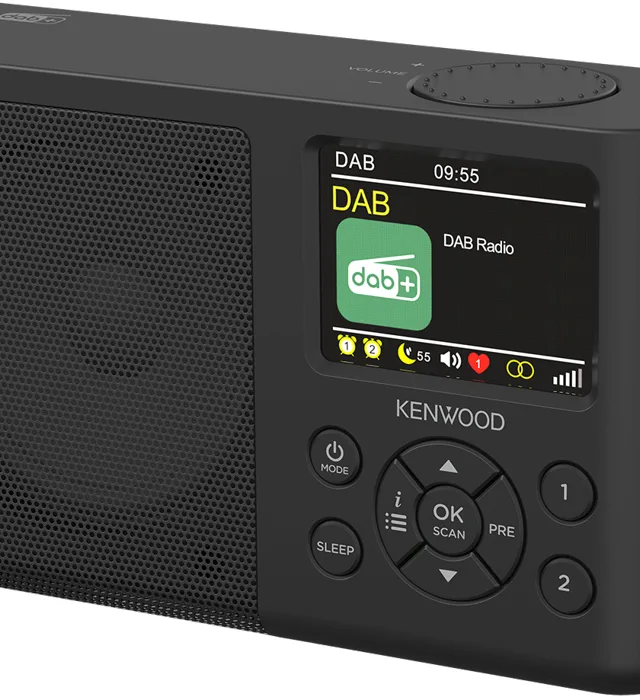 Kenwood CR-M33DAB Portable Digital Black