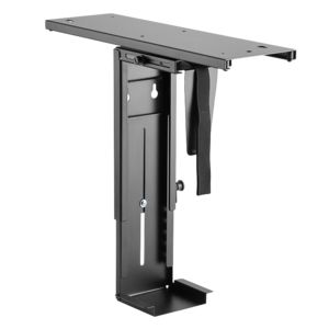 LogiLink EO0004 CPU holder Desk-mounted CPU holder Black