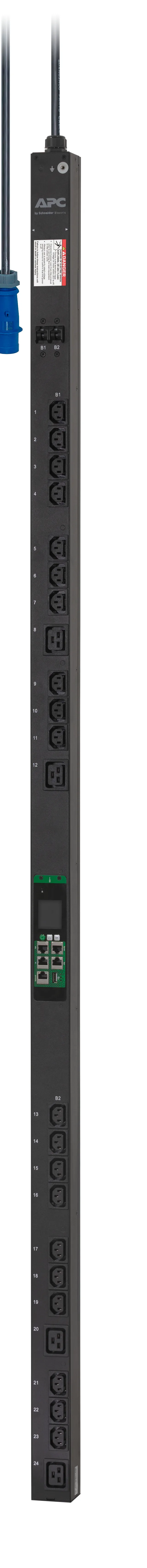 APC EasyPDU power distribution unit (PDU) 24 AC outlet(s) 0U Black