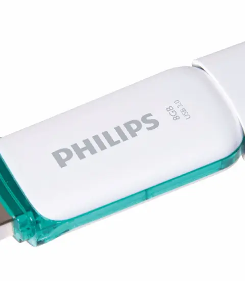 Philips FM08FD75B USB flash drive 8 GB USB Type-A 3.2 Gen 1 (3.1 Gen 1) Turquoise, White