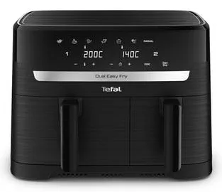 Tefal Easy Fry EY901N Double 8.3 L Stand-alone 2700 W Hot air fryer Black