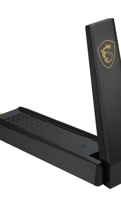 MSI AXE5400 network card WLAN 2402 Mbit/s