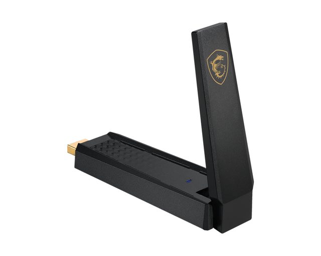 MSI AXE5400 network card WLAN 2402 Mbit/s
