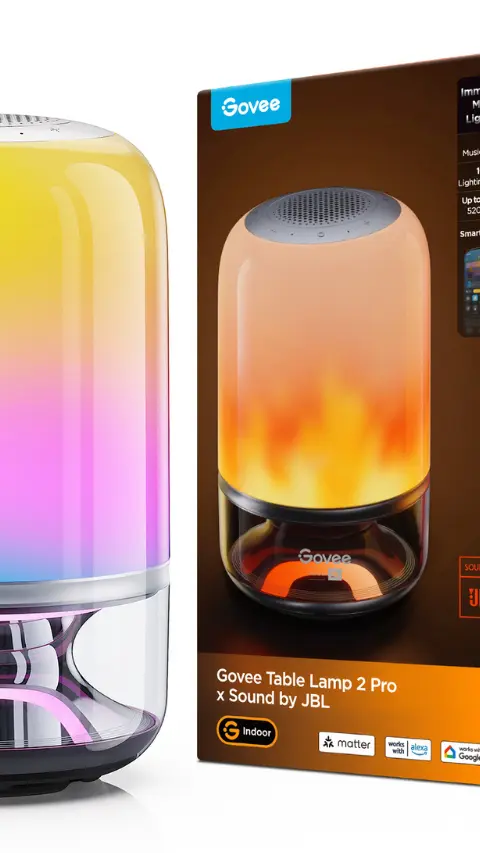 Govee Table Lamp 2 Pro x Sound by JBL Smart table lamp Wi-Fi/Bluetooth