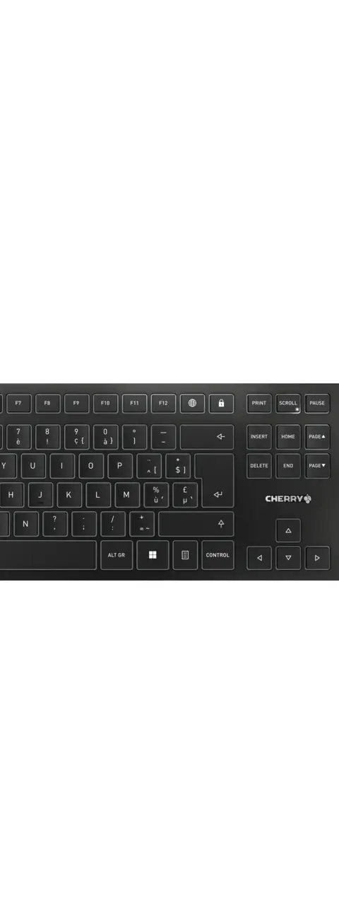 CHERRY KW 9100 SLIM keyboard Universal RF Wireless + Bluetooth Black