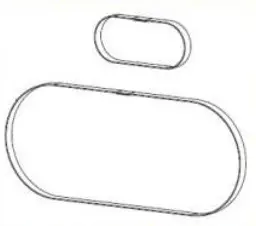 Zebra P1046696-145 printer/scanner spare part/accessory Belt 2 pc(s)