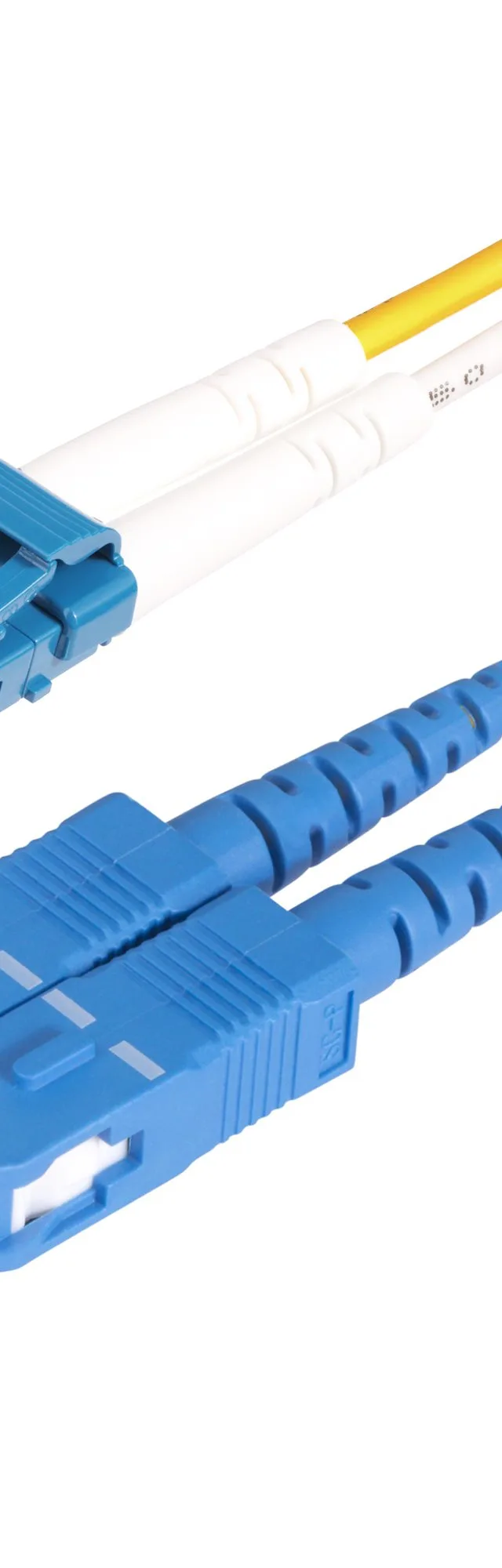 StarTech.com 25m (82ft) LC to SC (UPC) OS2 Single Mode Duplex Fiber Optic Cable, 9/125µm, 100G, Bend Insensitive, Low Insertion Loss - LSZH Fiber Jumper Cord