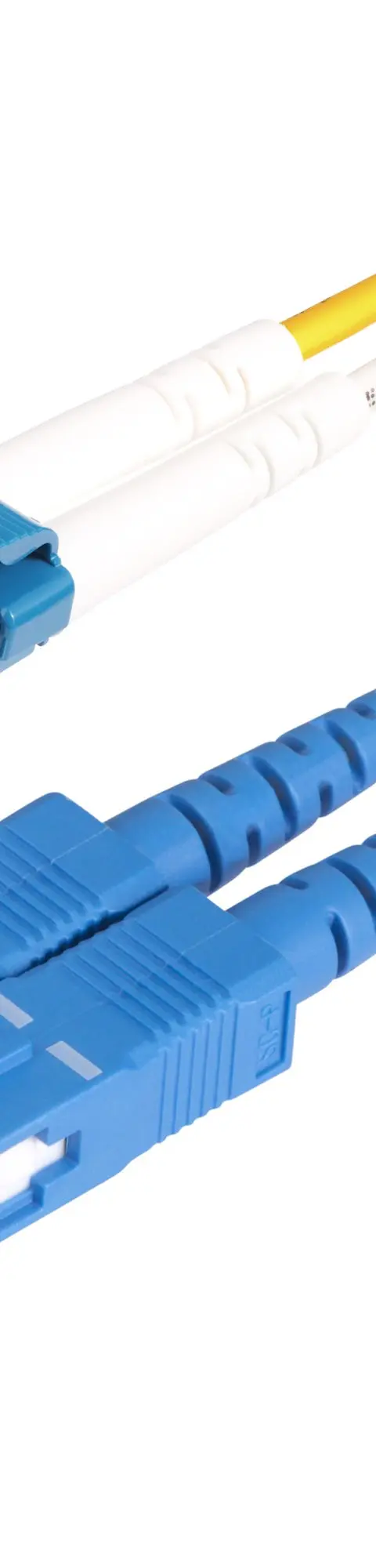 StarTech.com 2m (6.6ft) LC to SC (UPC) OS2 Single Mode Duplex Fiber Optic Cable, 9/125µm, 100G, Bend Insensitive, Low Insertion Loss - LSZH Fiber Jumper Cord
