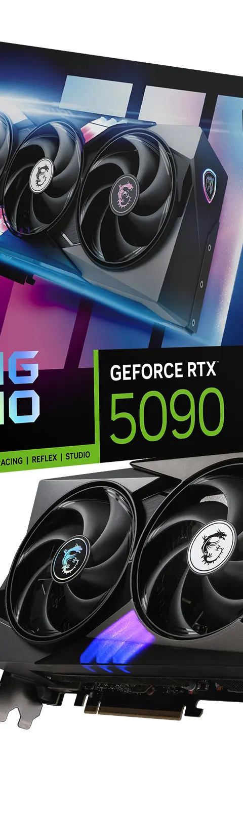 MSI GAMING GeForce RTX5090 TRIO OC 32GB NVIDIA GeForce RTX 5090 GDDR7