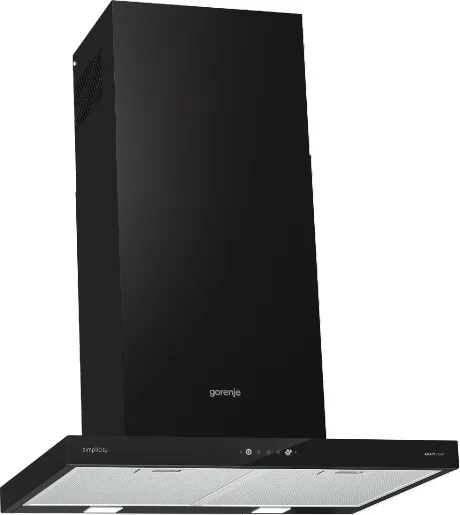 Gorenje WHT6SYB Wall-mounted Black 650 m³/h