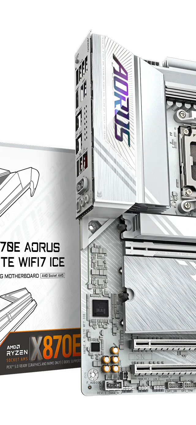 GA-X870E A ELITE WIFI7 ICE (AM5) (D)