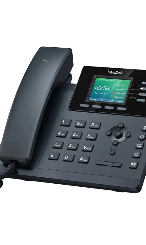 Yealink SIP-T34W IP phone Black 4 lines LED Wi-Fi