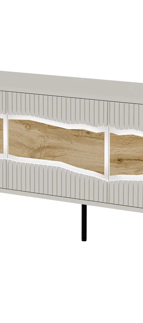 Cama INSERTO 3D TV Cabinet 143.5x40x61.5 Cashmere LED