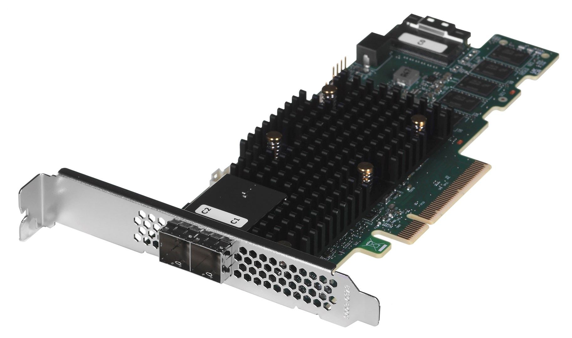 Broadcom 9580-8i8e RAID controller PCI Express x8 4.0 12 Gbit/s