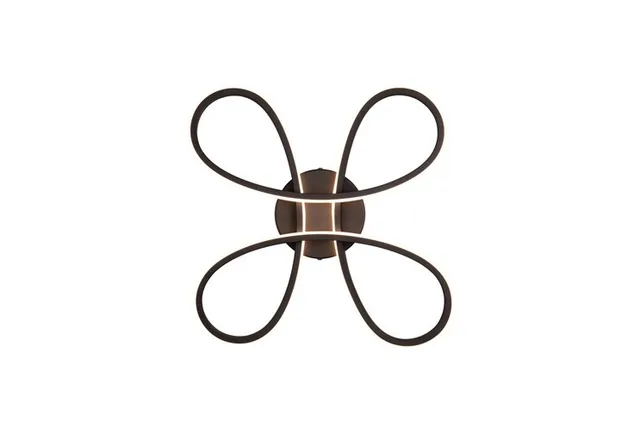 Ceiling LED FLY LIGHT 40CM 3000K MATT BL