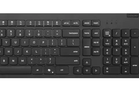 Lenovo 4X31R64491 keyboard Mouse included Office RF Wireless Black