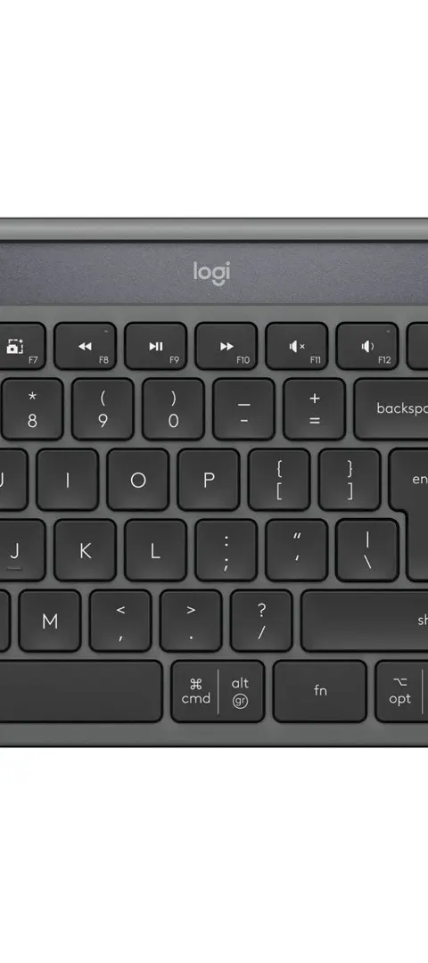 Logitech Signature Slim Solar+ K980 keyboard Universal RF Wireless + Bluetooth QWERTY UK International Graphite