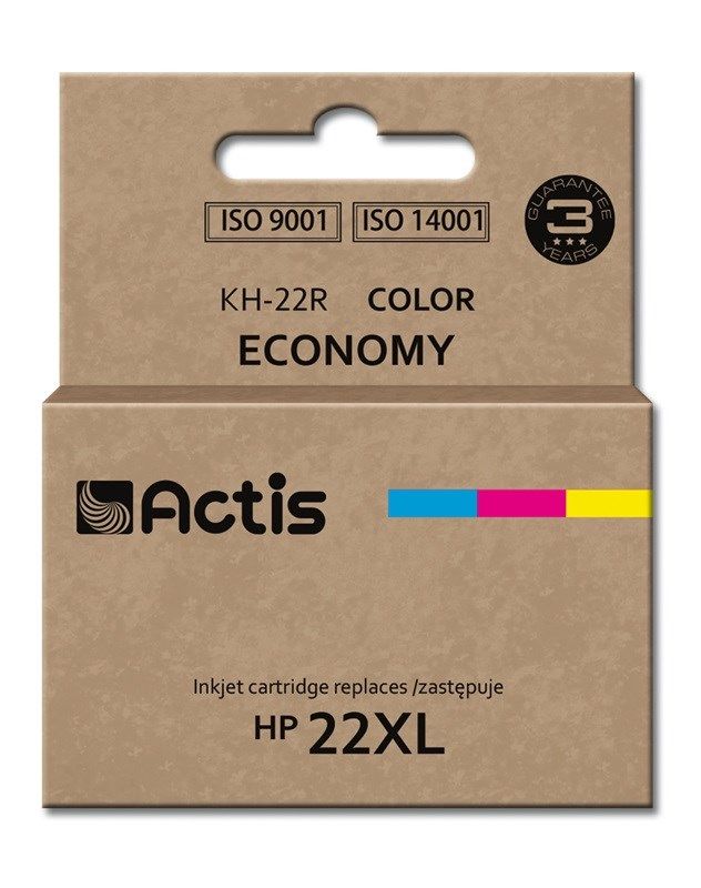 Actis KH-22R ink (replacement for HP 22XL C9352A; Standard; 18 ml; color)