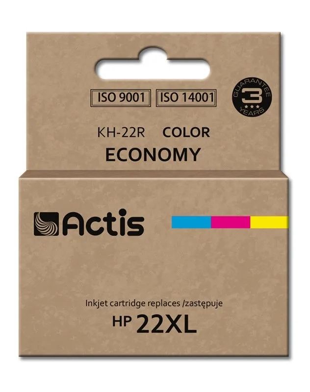 Actis KH-22R ink (replacement for HP 22XL C9352A; Standard; 18 ml; color)
