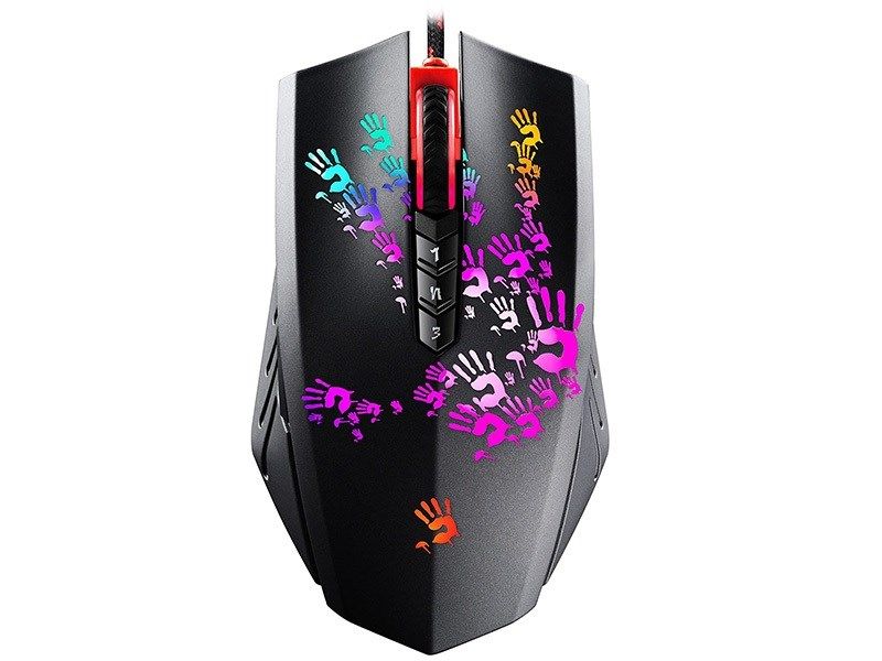 BLOODY A60 mouse Gaming Right-hand USB Type-A Optical 6200 DPI