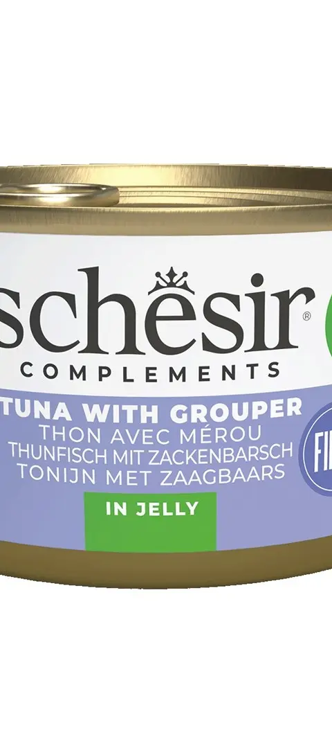 SCHESIR Tuna With Grouper In Jelly - Wet Cat Food - 70g