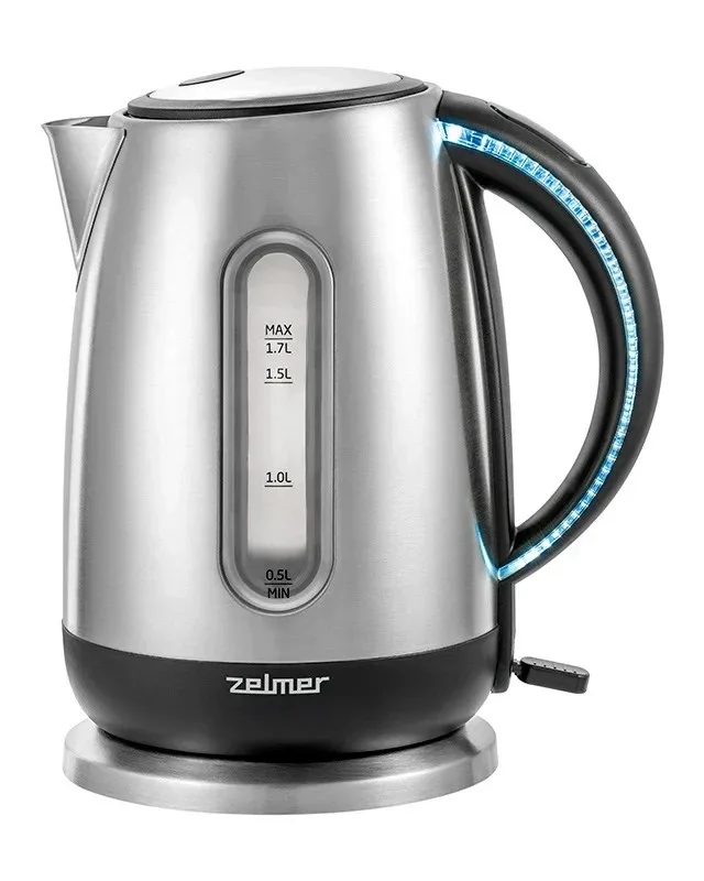 Electric Kettle 1.7 L 2000 W ZCK7950 Zelmer Black/Inox