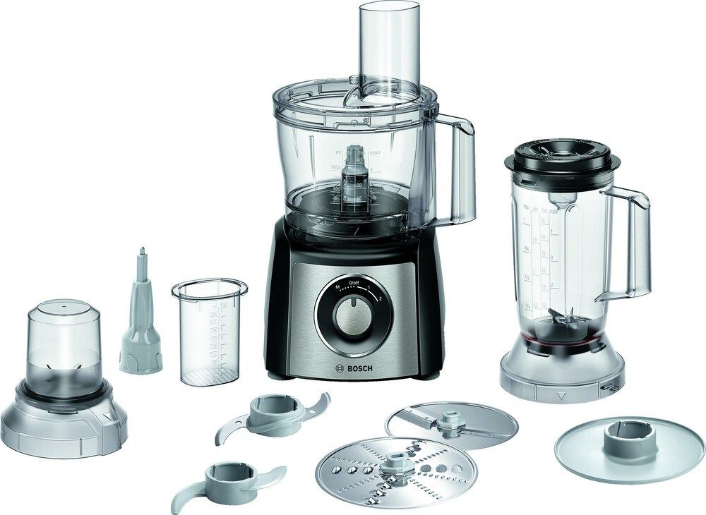 Bosch MCM3PM386 Food Processor 900 W 2.3 L Black Transparent