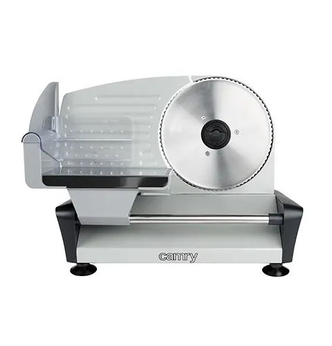Camry Premium CR 4702 Slicer Electric Black Grey Satin Steel Stainless Steel
