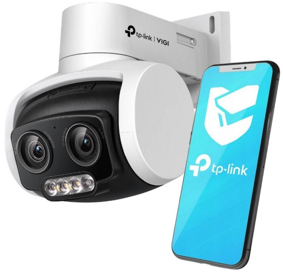TP-Link VIGI 4MP Outdoor Full-Color Dual-Lens Varifocal Pan Tilt Network Camera