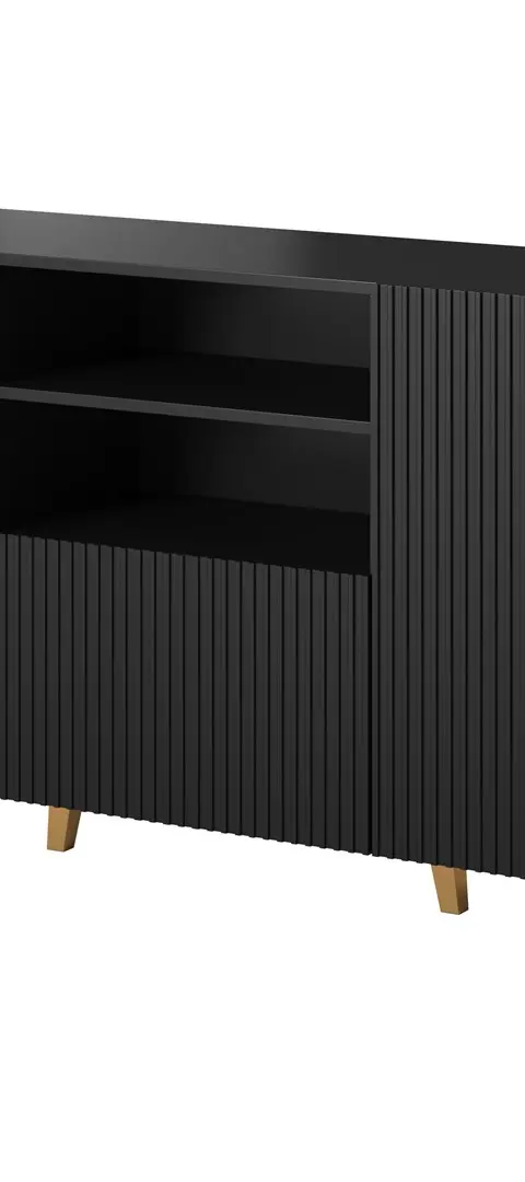 Cama Commode PAFOS 150x42x82 Black Matt