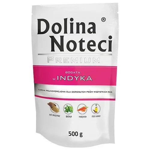 DOLINA NOTECI Premium Rich In Turkey - Wet Dog Food - 500 G