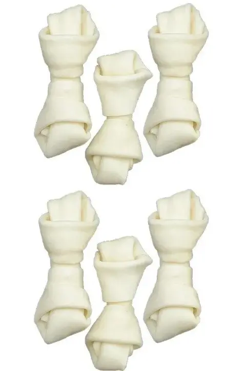 ZOLUX Knotted White Bone - Chew For Dog - 54g