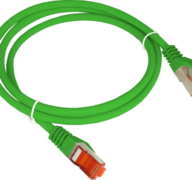 A-LAN KKS6ZIE2.0 networking cable Green 2 m Cat6 F/UTP (FTP)
