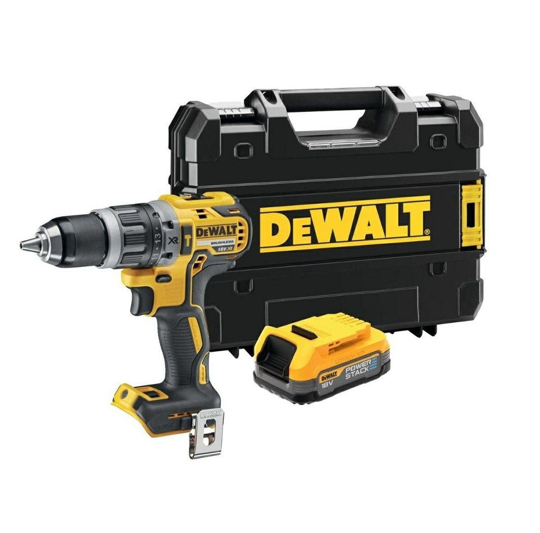 DEWALT. SCREWDRIVER UD.18V DCD796E1T 70/27Nm 1x1 7Ah POWERSTACK WITHOUT CHARGER TSTAK