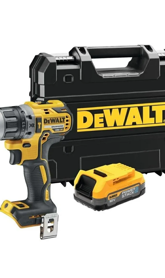 DEWALT. SCREWDRIVER UD.18V DCD796E1T 70/27Nm 1x1 7Ah POWERSTACK WITHOUT CHARGER TSTAK