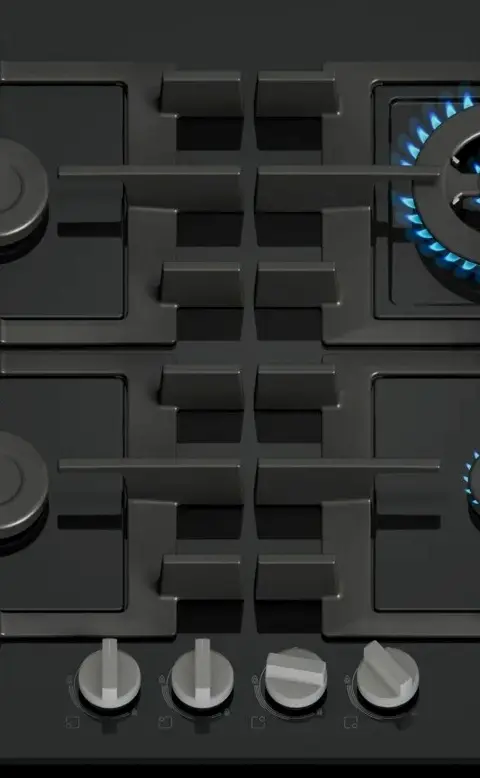 BOSCH PNH6B6K40 Gas Hob