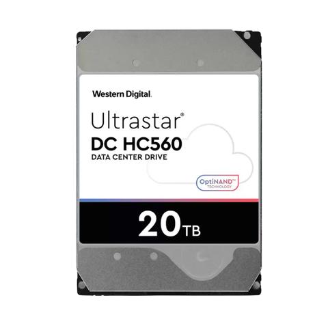 Western Digital Ultrastar DC HC560 internal hard drive 20 TB 7200 RPM 512 MB 3.5" Serial ATA