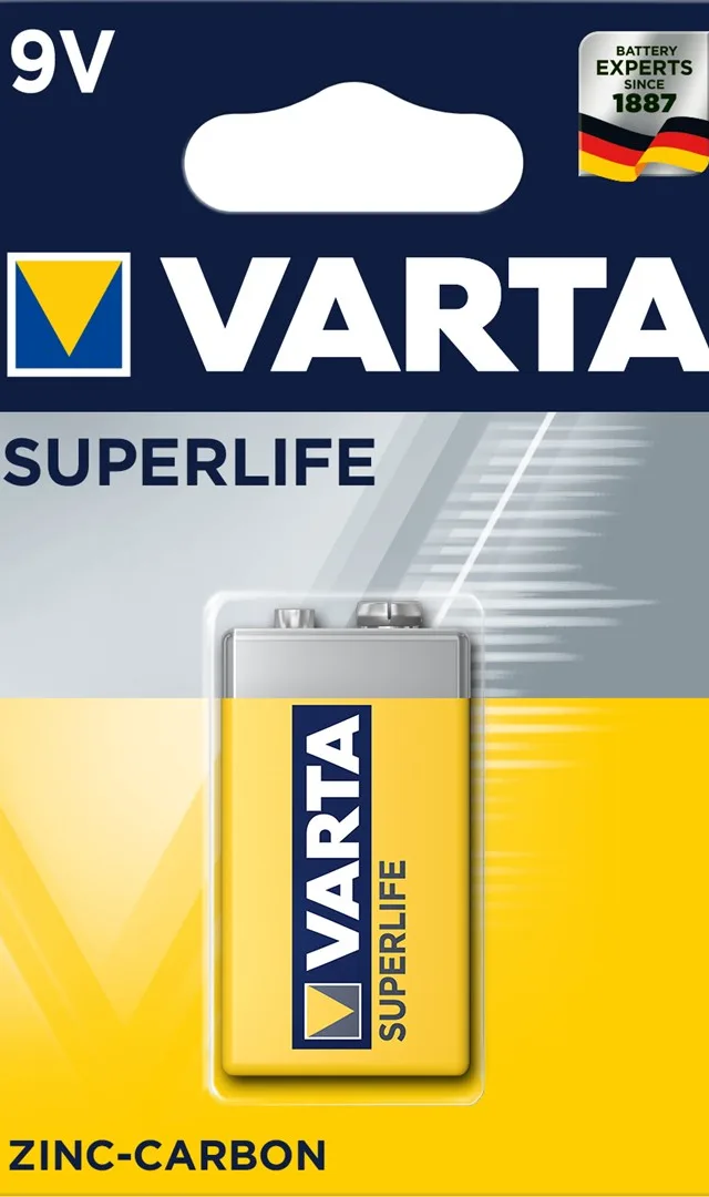 Varta Superlife 9V Single-use battery Zinc-carbon