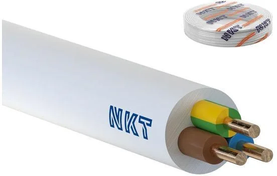 Round Installation Cable YDY 3X 2.5 YE WH Wire 450