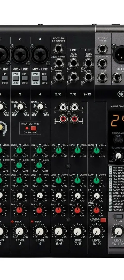 Yamaha MG10X CV - 10-Channel Mixing Console