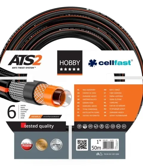 CELLFAST WĄŻ OGRODNICZY HOBBY ATS 1 50mb .