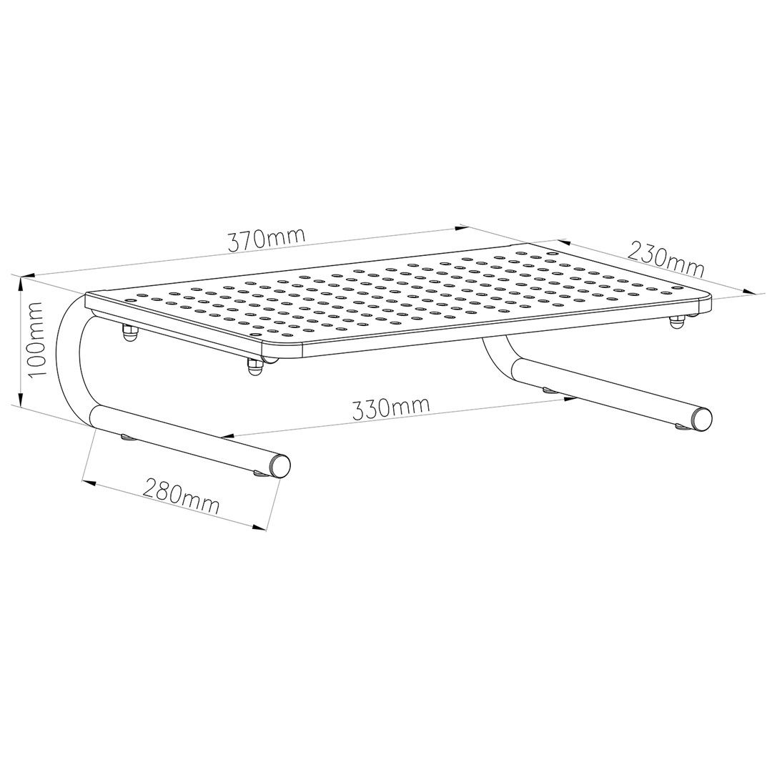 Maclean MC-948 Monitor / Laptop Stand For Screens 13-32