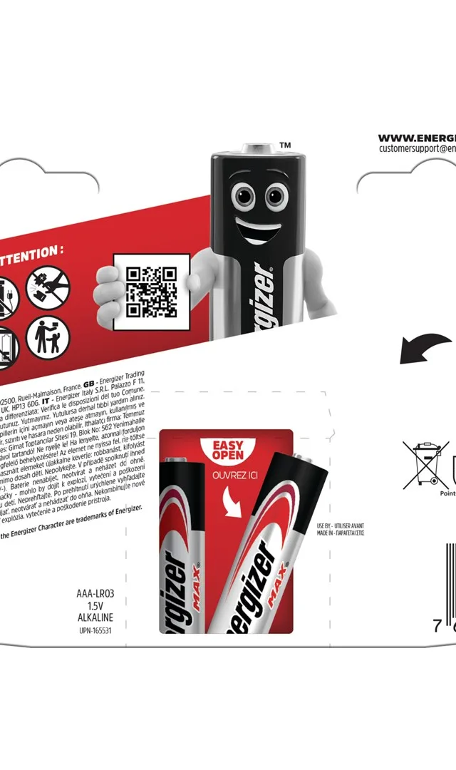 Energizer MAX AAA Single-use battery Alkaline