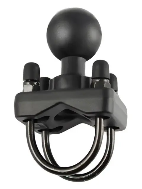 RAM Mounts Double U-Bolt Ball Base for 1.25" - 1.5" Rails