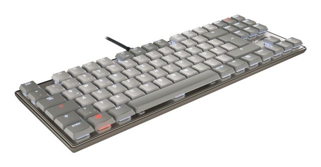 CHERRY KC 500 MX LP TKL keyboard Home/Office USB QWERTZ German Grey