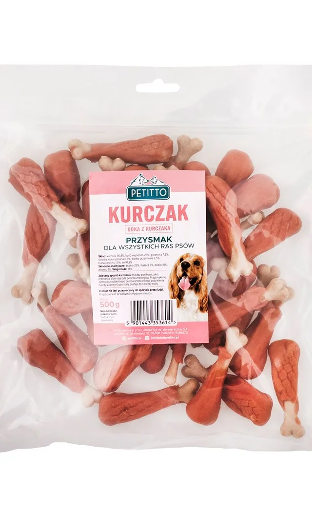 PETITTO Chicken Legs - Dog Treat - 500g