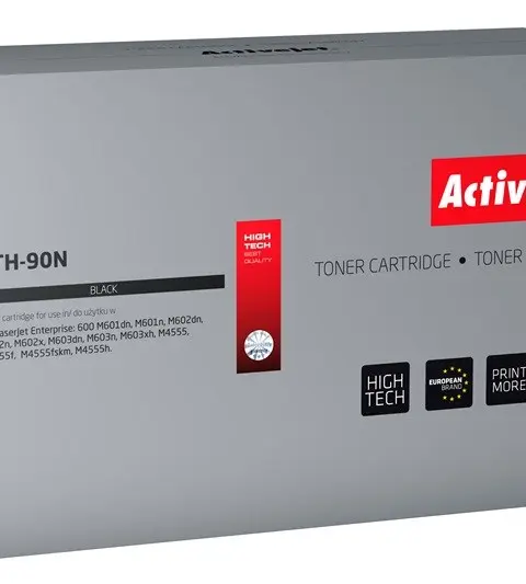 Activejet ATH-90N toner (replacement for HP 90A CE390A; Supreme; 10000 pages; black)
