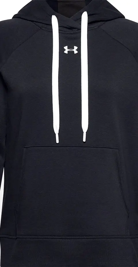 Under Armour Women's Rival Fleece Hb Hoodie black 1356317 001
