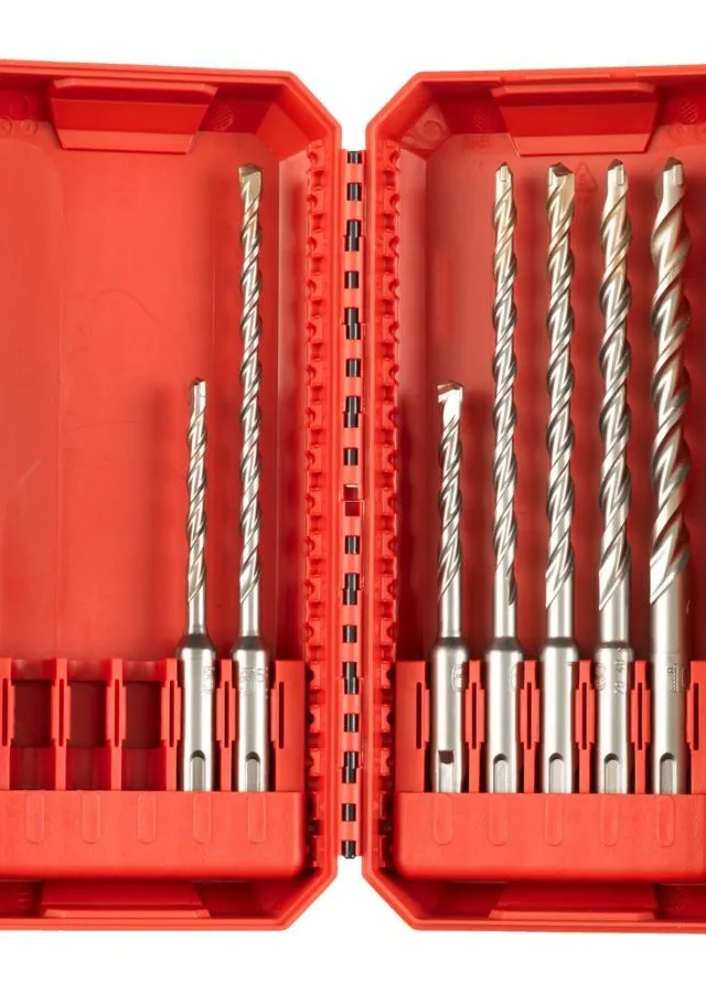 MILWAUKEE WIERTŁO SDS PLUS M2 KPL. 7pcs /5-6-8x110mm - 6-8-10-12x160mm/